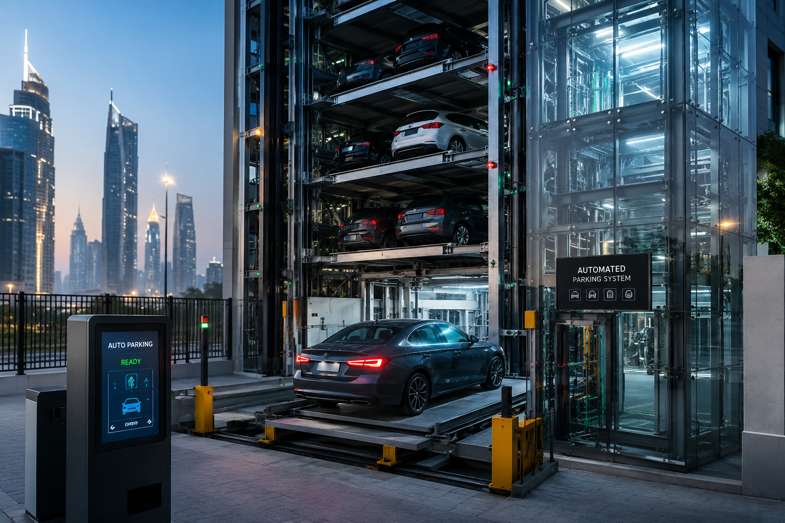 Automated mechanical parking system